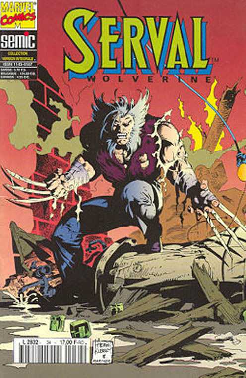 Scan de la Couverture Serval Wolverine n 34